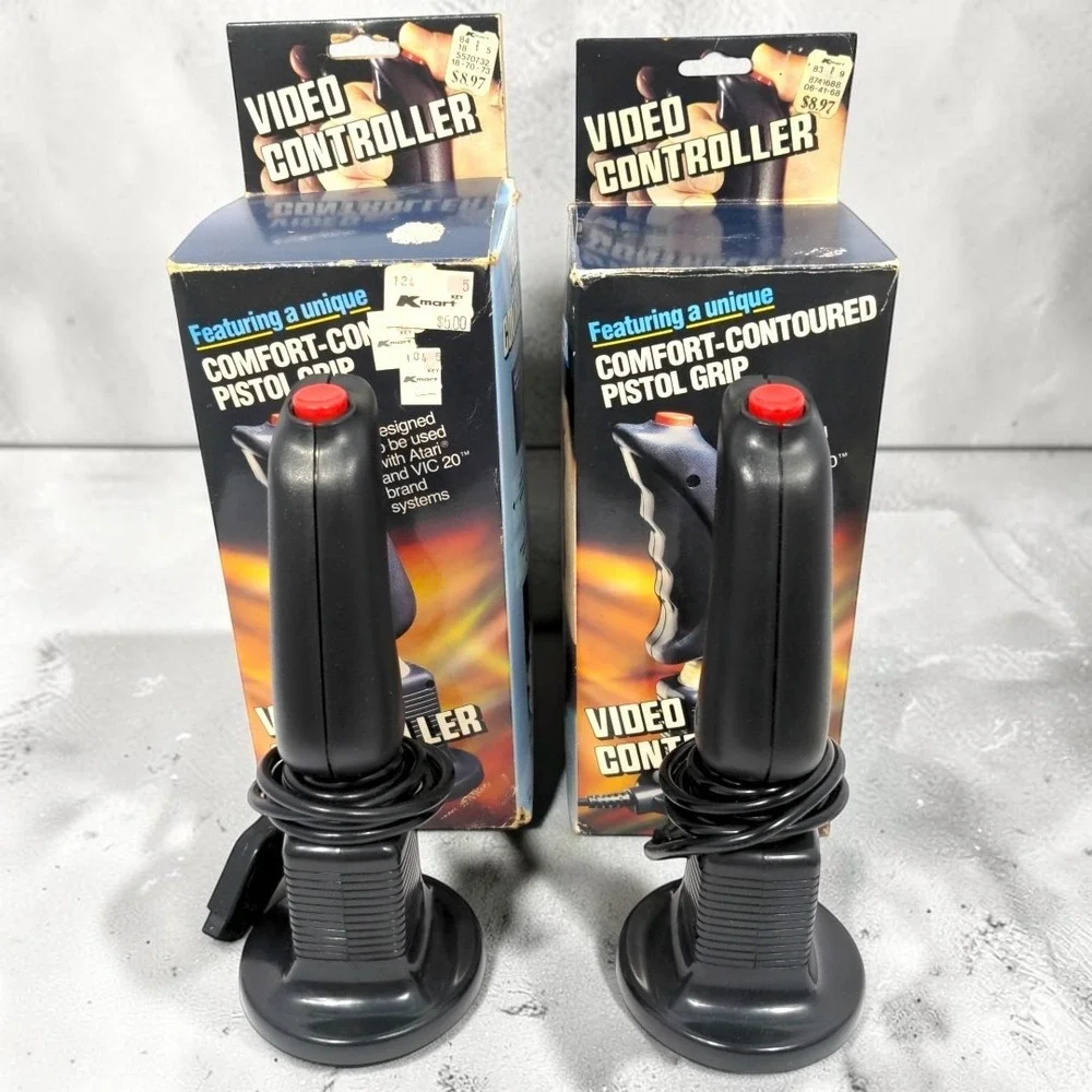 VTG RGA International Video Controller RGA1170 Joysticks Pair Atari VIC 20 Kmart